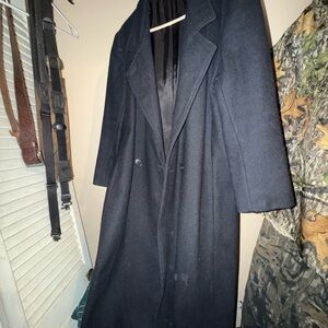 Elegant Black Pea Coat